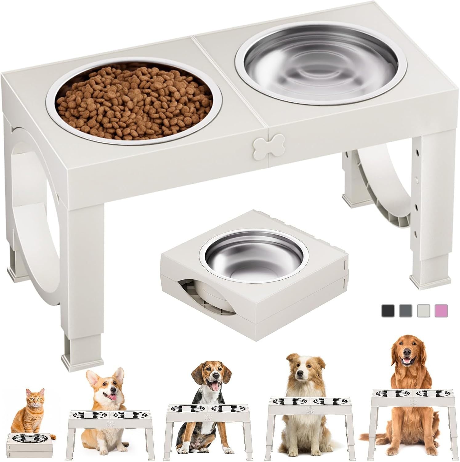 Dog Bowl Holder Dog Bowl Stand