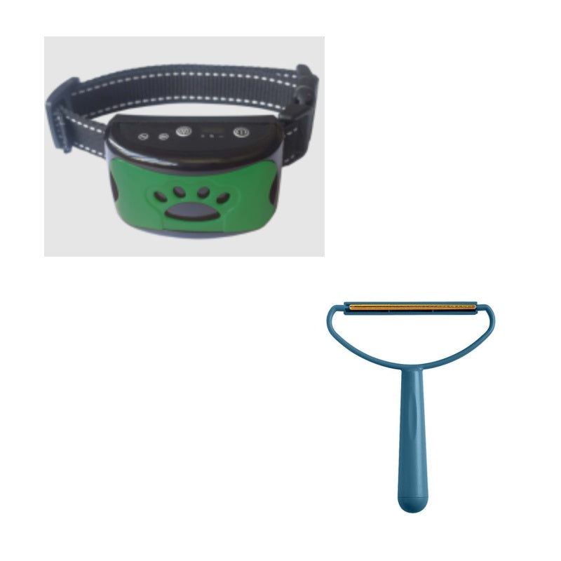 Dog Bark Arresting Training Collar with Vibration Sound Remote Control