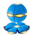 Flying Saucer Ball Toy For Dogs 6 Lights Magic UFO Ball Toy