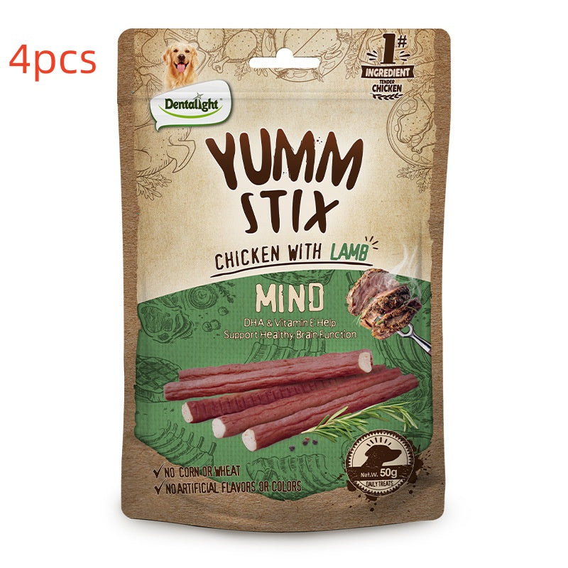 Pet Puppy Satisfy The Appetite Pure Chicken Emulsion Vitamin Strip