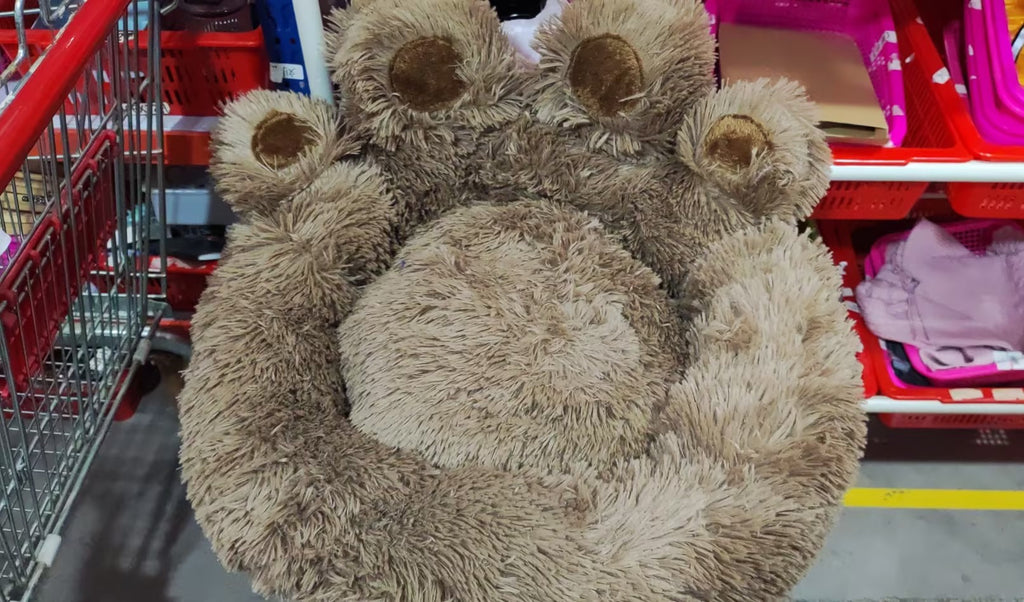 Fleece-Lined Sofa Matress Pet Bed