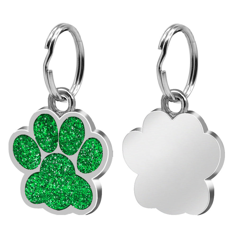 Pet Tag Footprint Dog