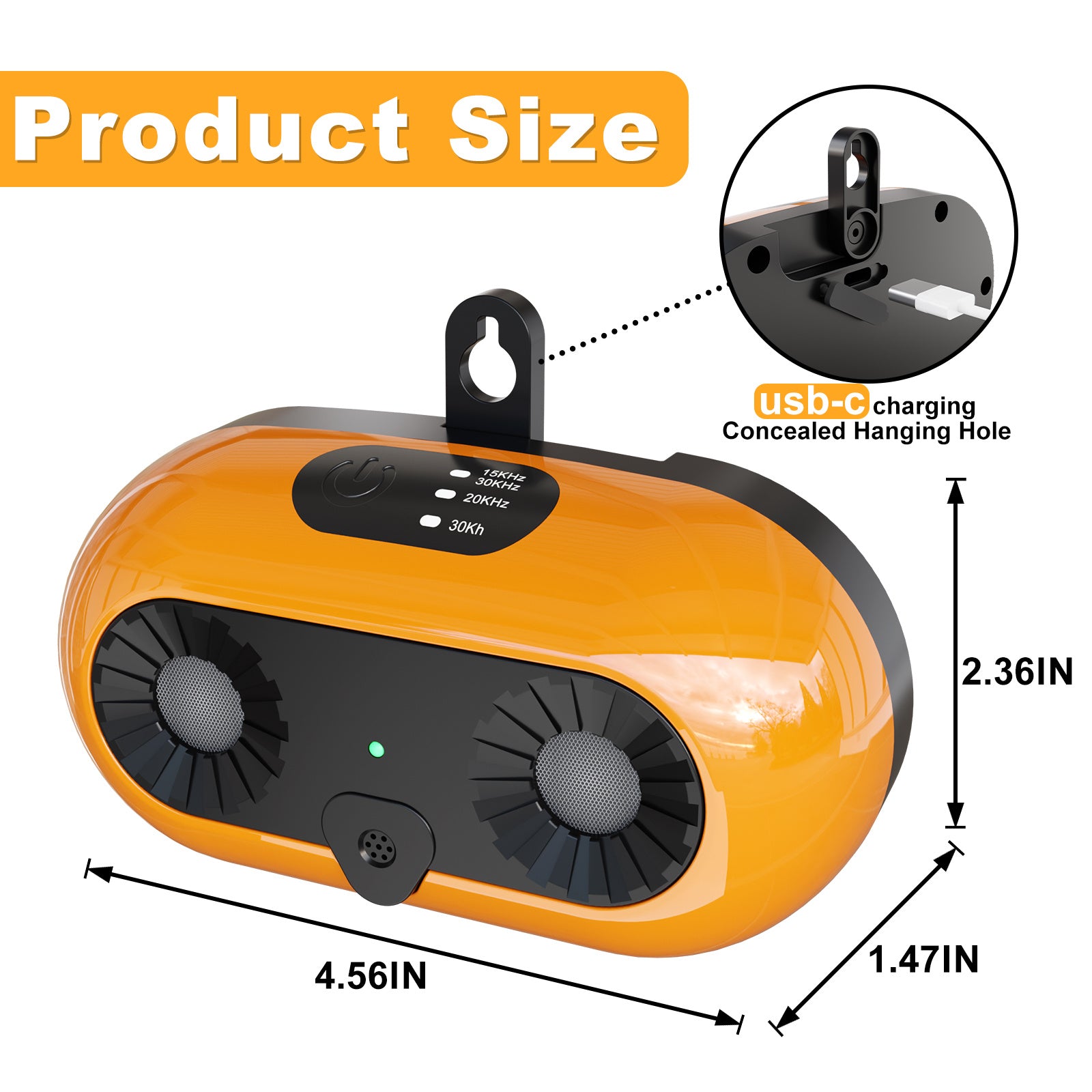 Ultrasonic Dog Bark Deterrent, Anti Barking Device Dog Barking Control Devices With 3 Modes Stop Barking Neighbors Dog, 50ft Range Indoor & Outdoor, Safe & Effective For Small Medium & Large Dogs