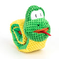 Snake Snuffle Squeaky Dog Chew Toy Treat Dispenser