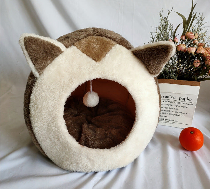 Warm Cute Enclosed Cat Nests