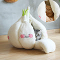 Garlic Tent Bed - Soft Cushion House Sleeper Bed Winter Warm Nest
