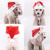 Small, medium and large dogs Christmas hat pet products