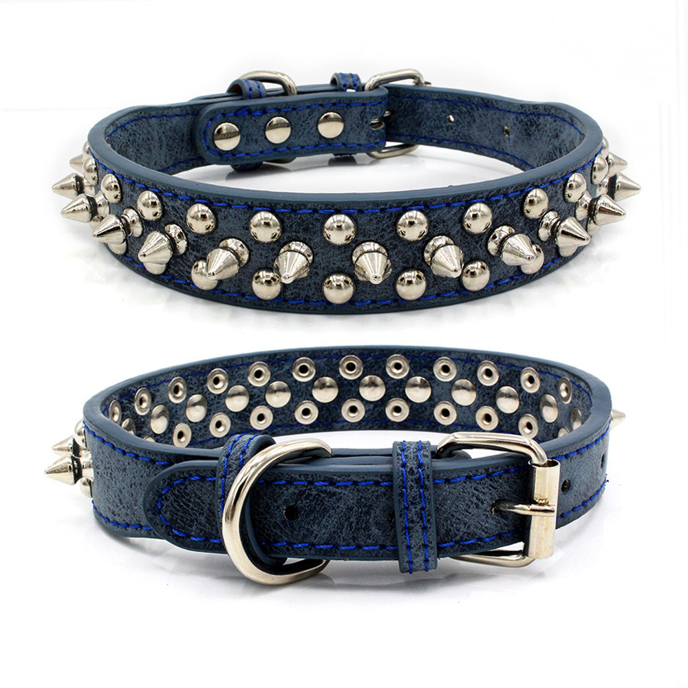 Rivet Dog Collar