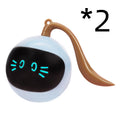 Smart Interactive Cat Toy - Colorful LED Rotating Ball