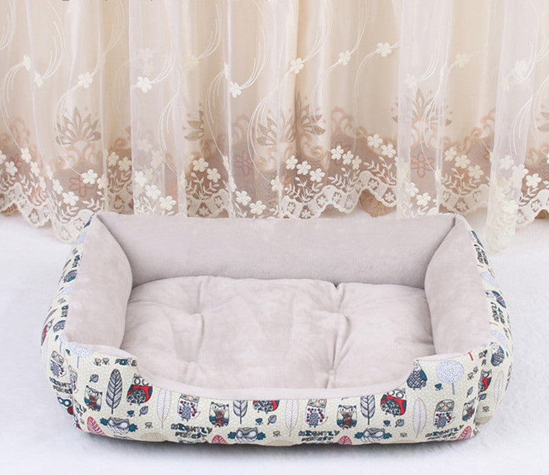 Teddy cat litter pet bed