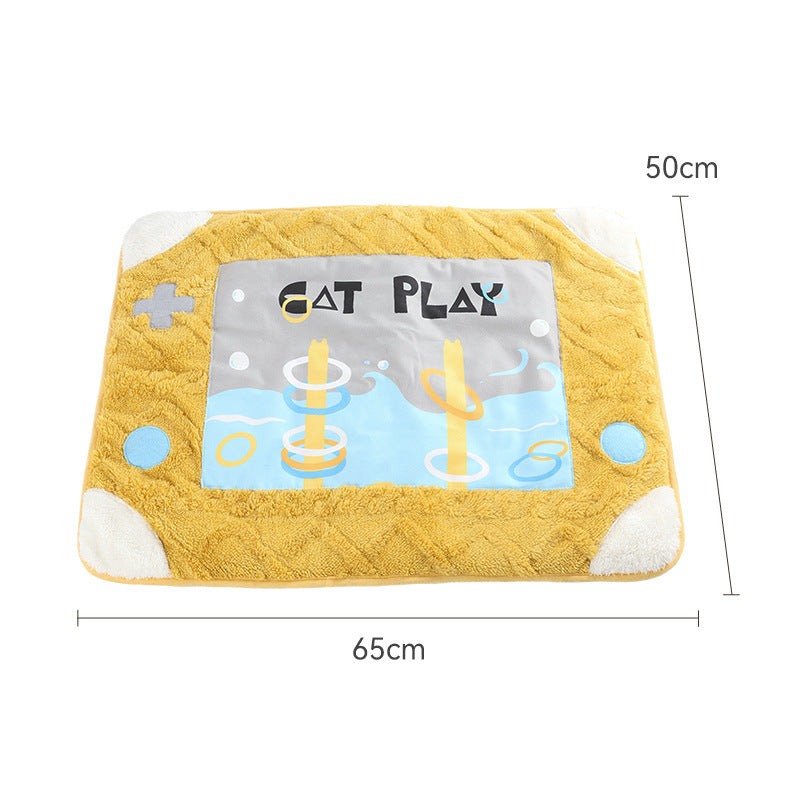 Cat Nest Arctic Velvet Game Machine Warm Semi-enclosed Cat Litter Cat Bed