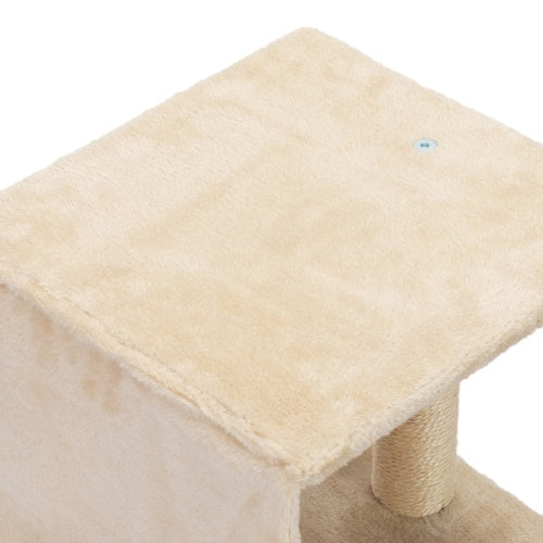 5 Pieces Of Multi-storey Wall-mounted Indoor Cat Tree Furniture With Scratch Board