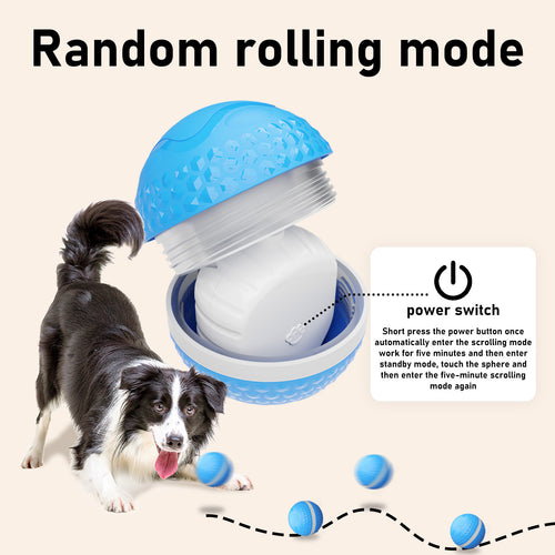 Automatic Motion Activated Rolling Toy with Lighting Modes