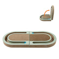 Corrugated Paper Folding Cat Grab Board With Ball