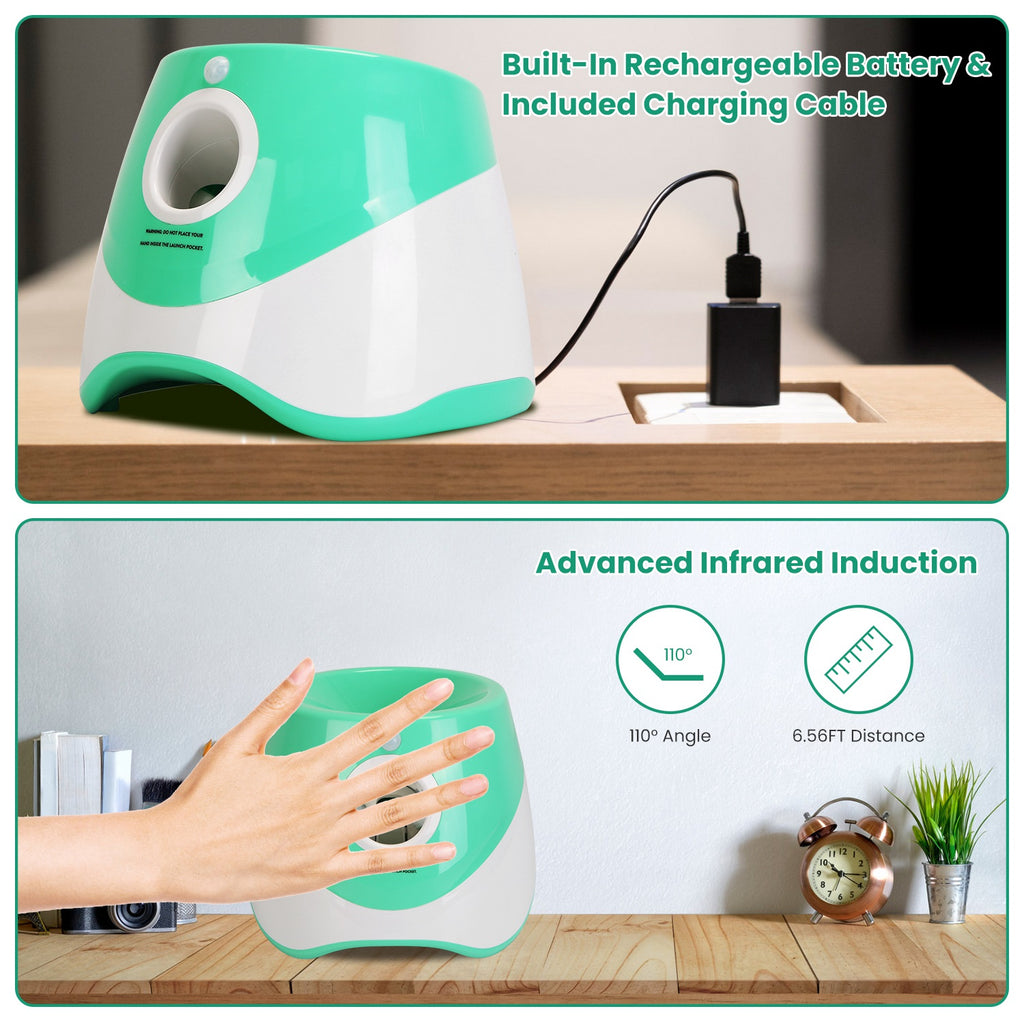 Automatic Dog Ball Launcher with Adjustable Distance (only ships inside USA)