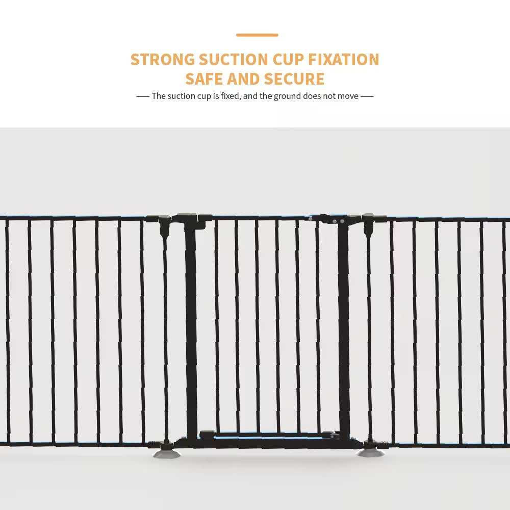 Heavy Duty Supermarket Shopping Basket Design Metal Storage Wholesale Black 8-piece Fence