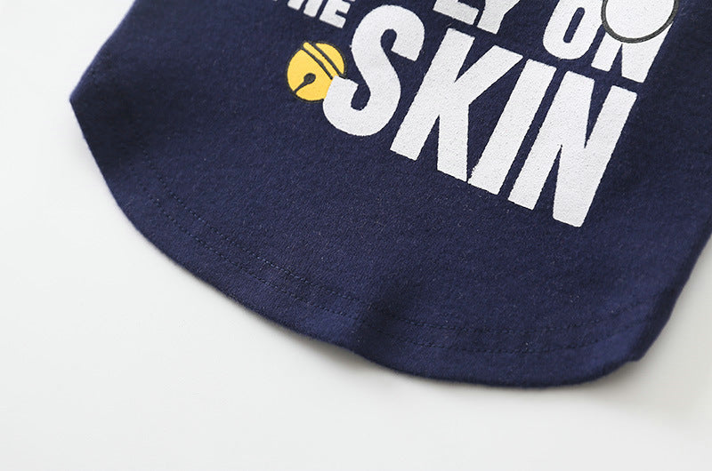 Cotton Dog Clothing Leisure Pet Shirt