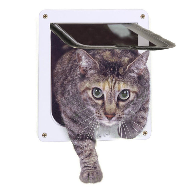 Dog cat flap door smart cat door
