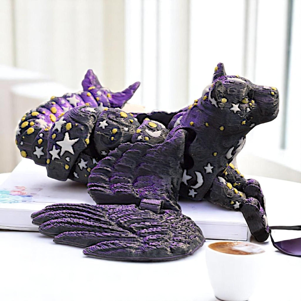 Cosmic Dragon Space Style Exquisite Texture Science Fiction Creative Decorative Ornaments