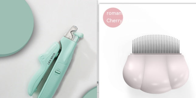 Professional Pet Nail Clippers with LED Light