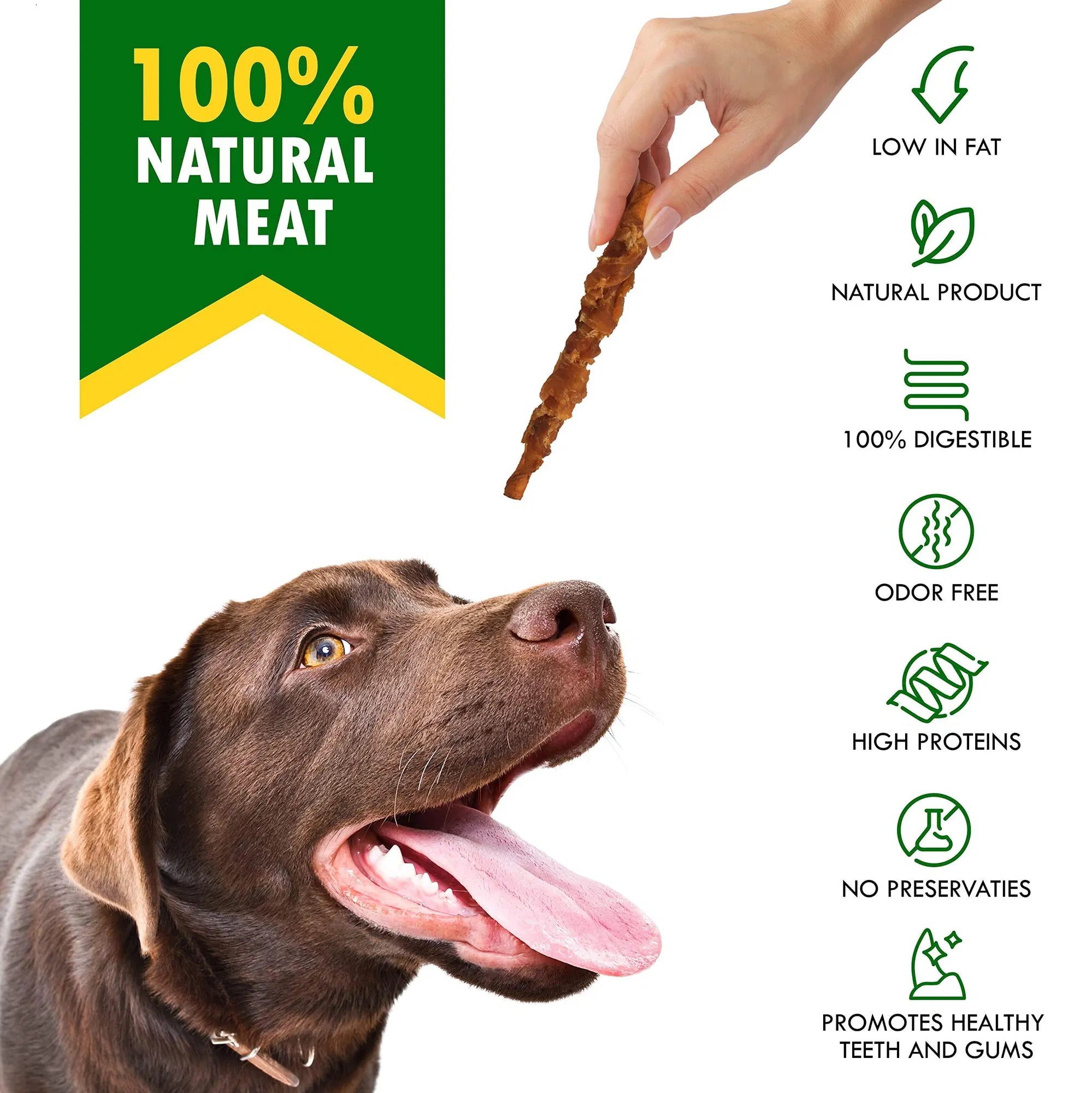 Smoked Rawhide Sticks Wrapped Chicken Dog Natural Chew Treats Grain Free Organic Meat Healthy Human Grade Dried Snacks In Bulk