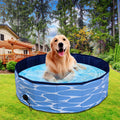 Foldable Dog Pool Pet Bath Swimming Tub Collapsible Bathing Pool