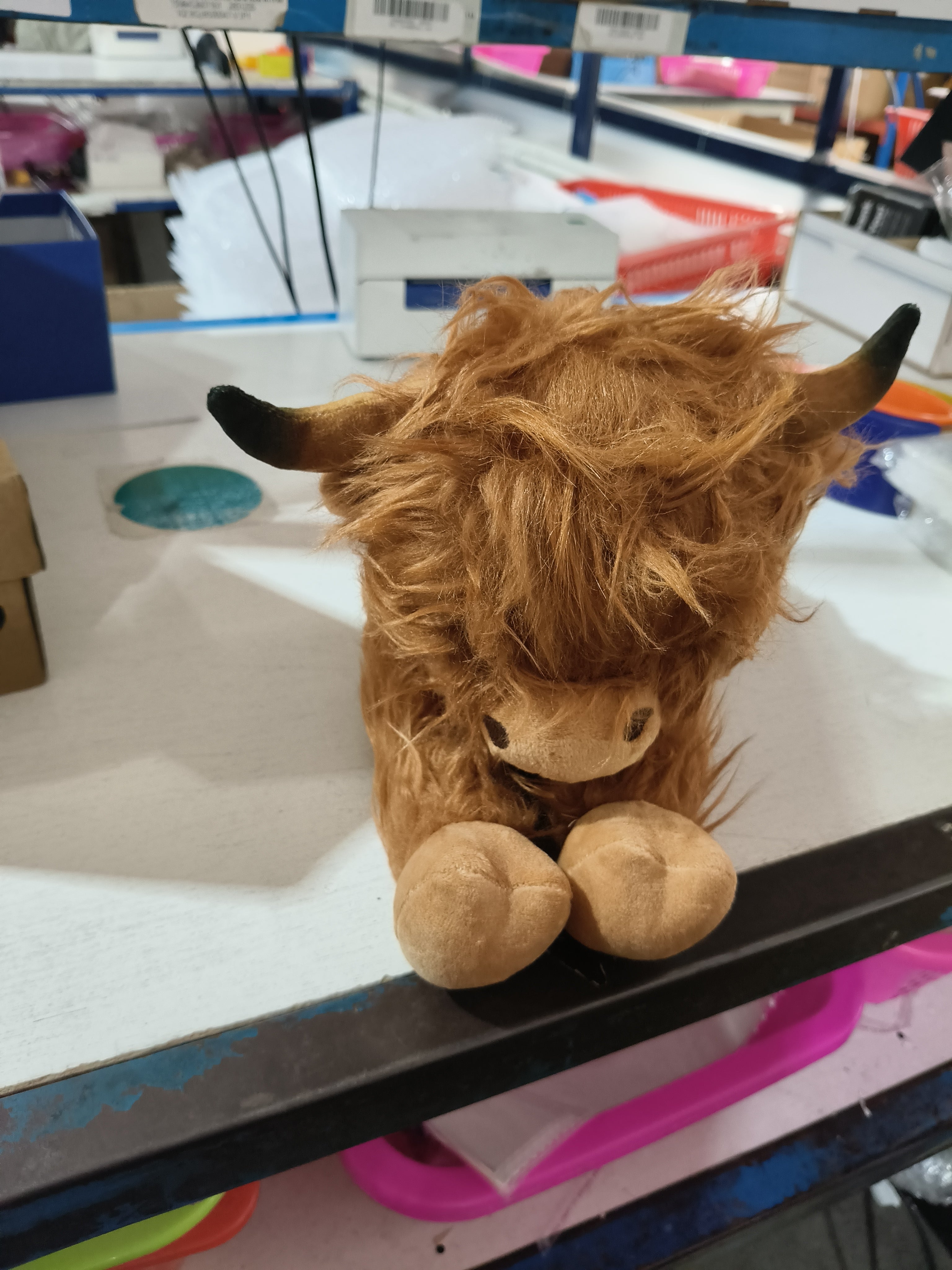 Creative Cartoon Highland Cow Plush Toy