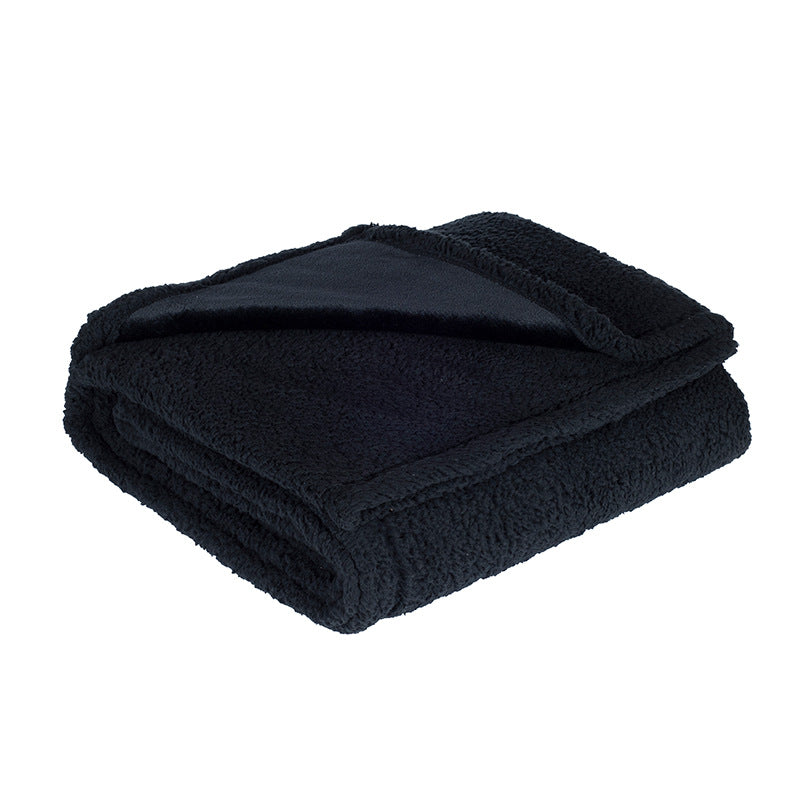 Thick Pet Blanket Flannel Cotton Wool Sherpa