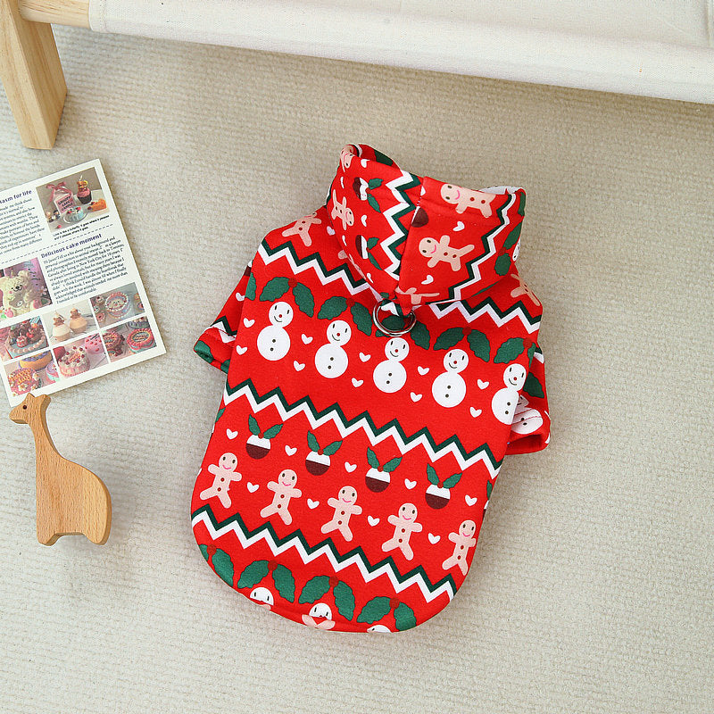 Christmas Sweatshirt Dog Clothes