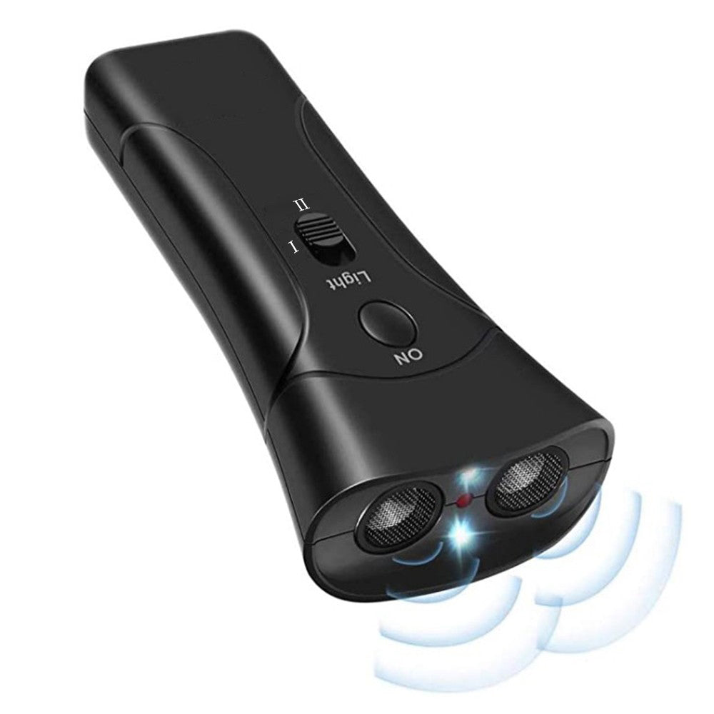 3 in 1 Stop Bark Deterrents New Dog Ultrasound Pet Training Anti Barking Control Devices Trainer