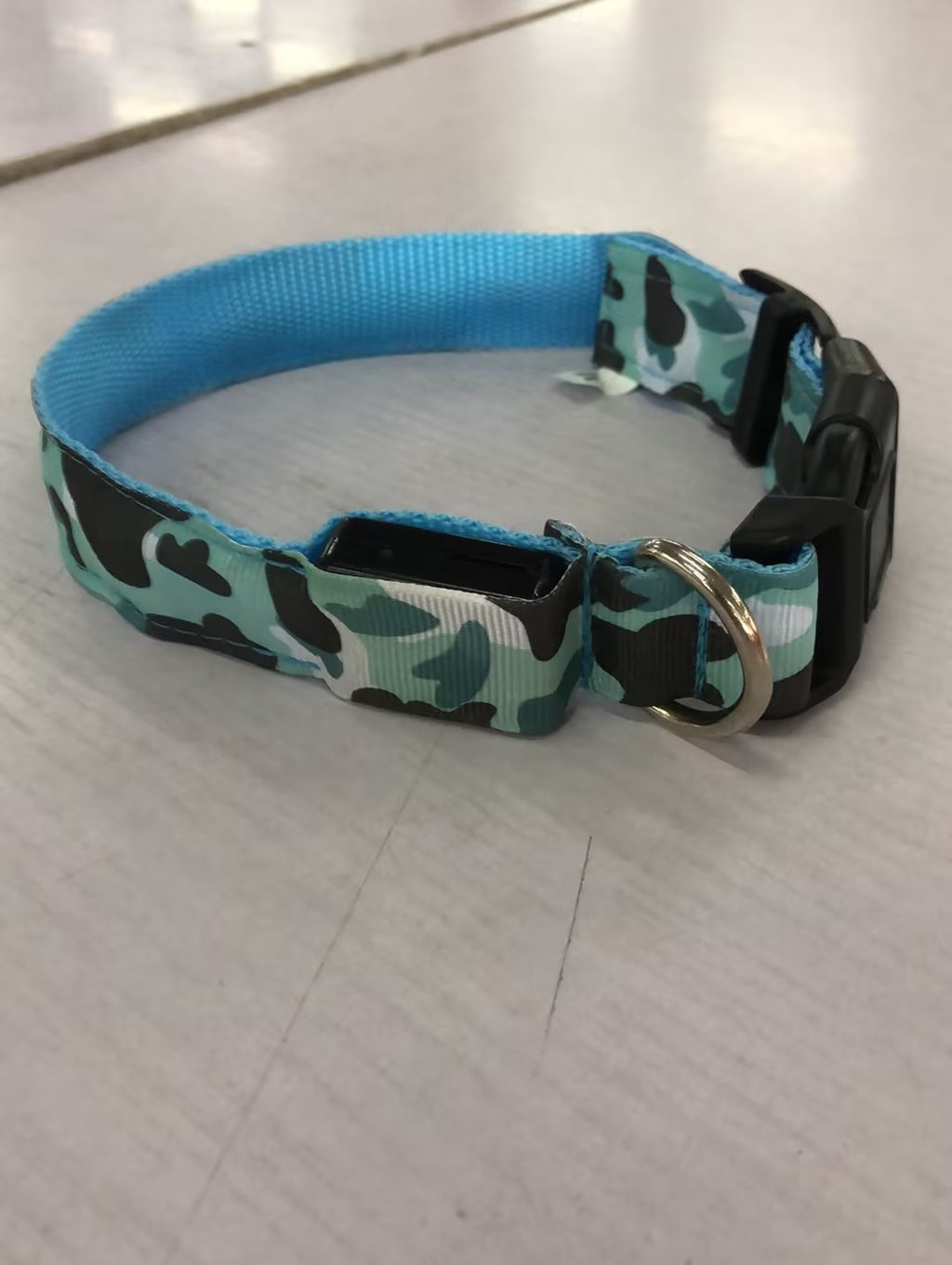 Camouflage LED Illuminated Dog Collar