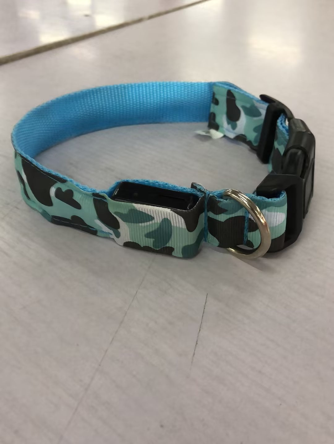 Camouflage LED Illuminated Dog Collar