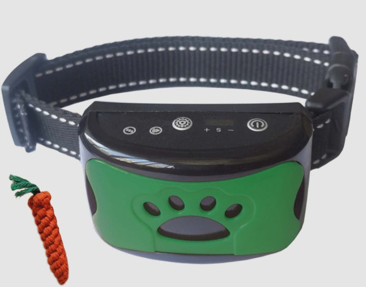Dog Bark Arresting Training Collar with Vibration Sound Remote Control