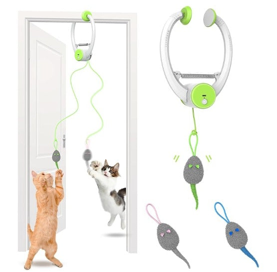 Electric Door Hanging Interactive Cat Toy