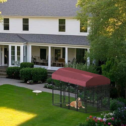12 Piece Square Tube Wire Black Running Cage Single Door