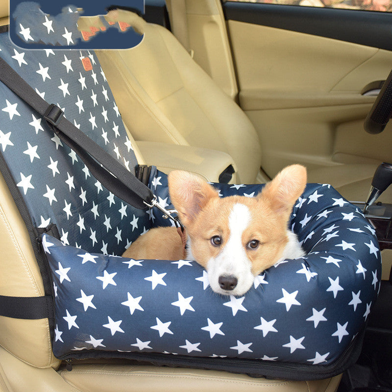 Pet Travel Cushioned Car Seat