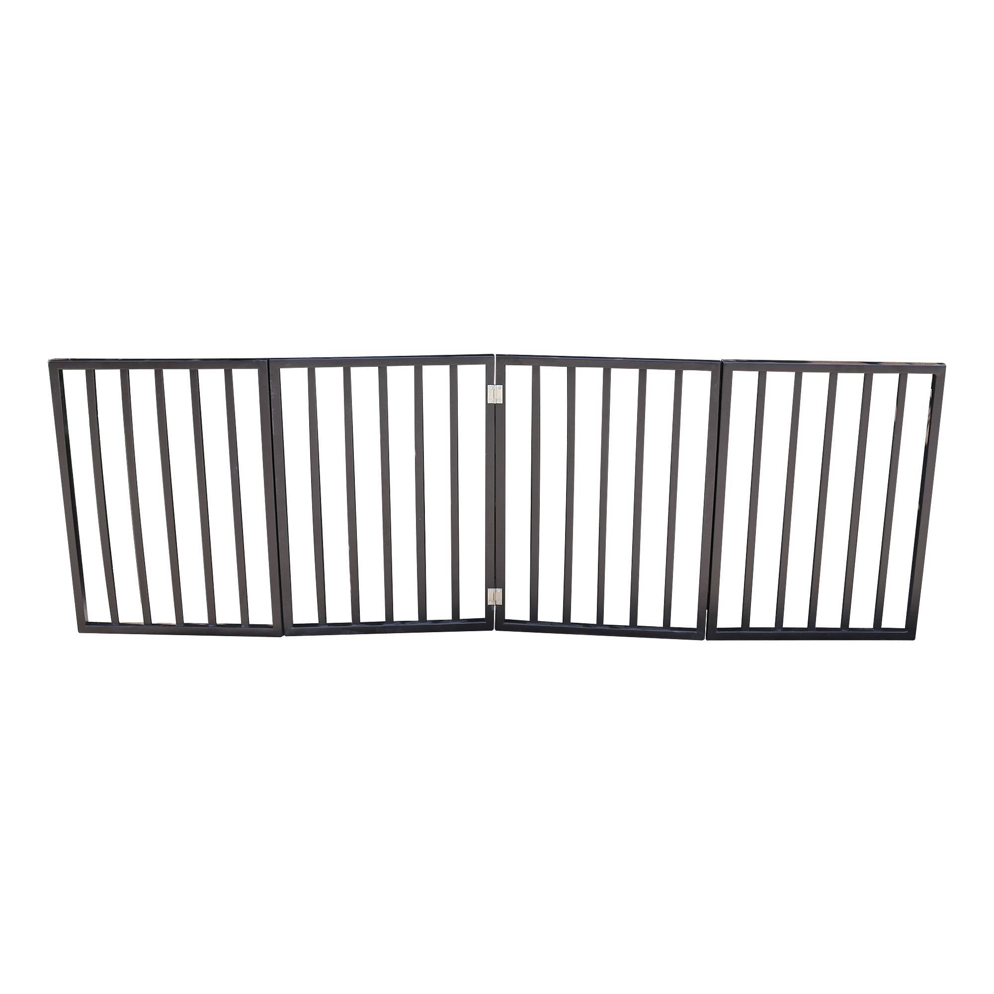 Premium Pet Gate - Dog Gate For Doorways,Stairs Or House-standing, Folding