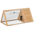 Wooden A-frame Rabbit or Small Animal Cage