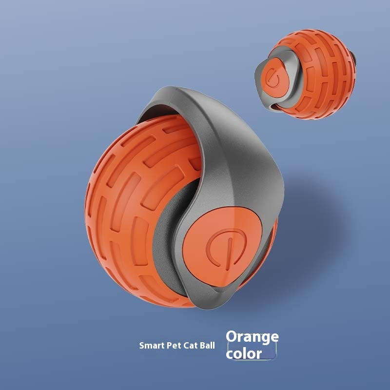 Electric Rolling Ball Cat Toy Smart Automatic USB Rechargeable