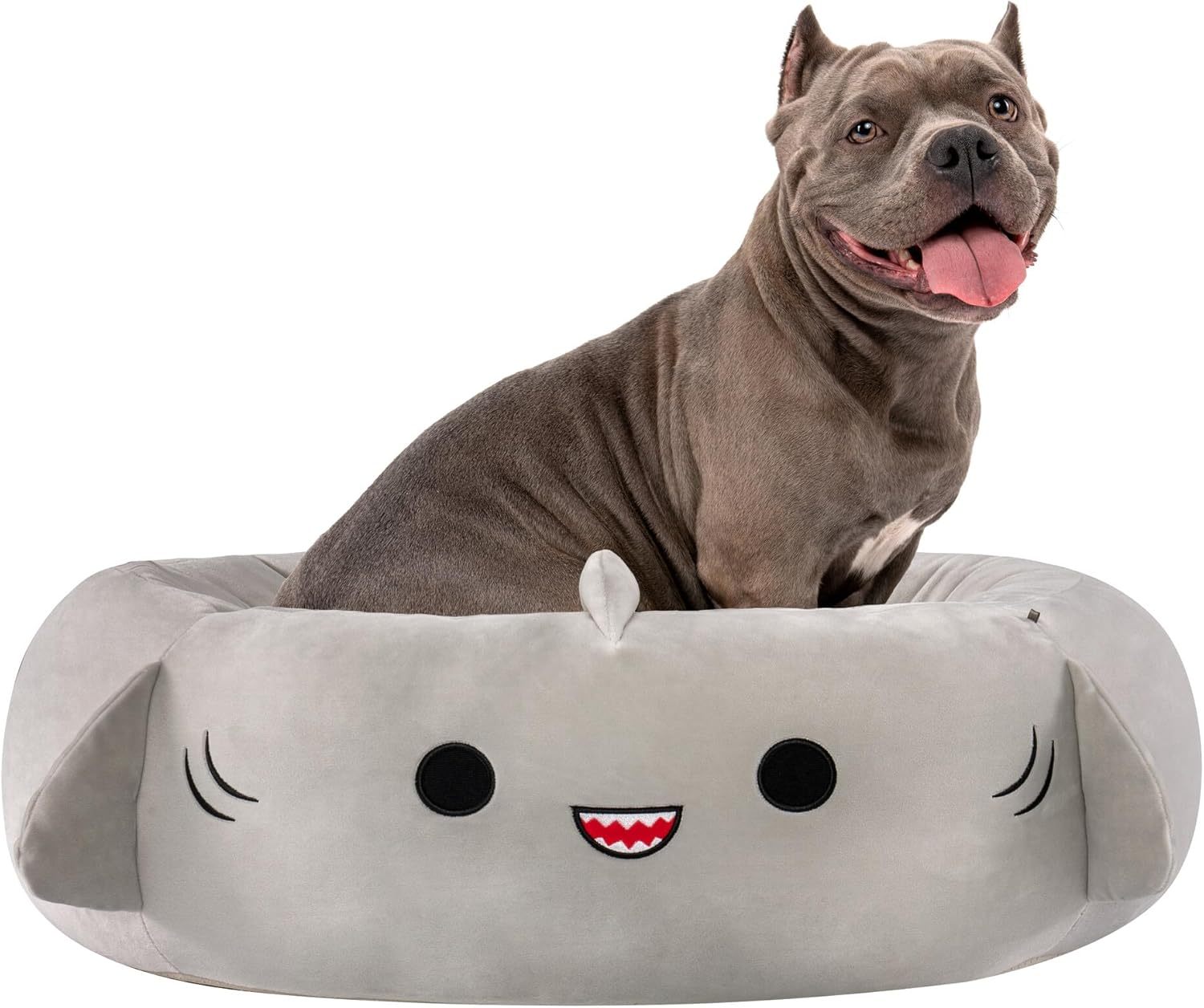Shark Pet Bed - Large Ultrasoft Official Plush Pet Bed Maui Pineapple Pet Bed