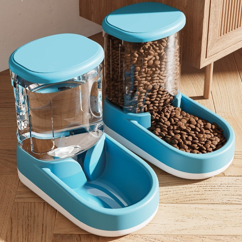 Automatic Pet Feeder Cat Water Fountain Dog Food Feeder