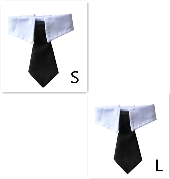 Pet bow tie tie child baby tie cartoon print small tie spot