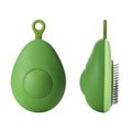 Avocado Shaped Stainless Steel Needle Pet Hair Cleaning Brush
