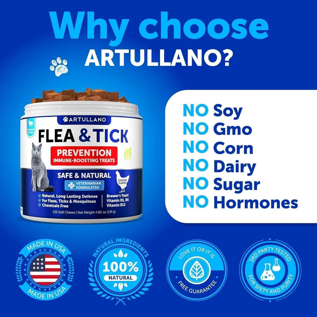 Natural Flea and Tick Treatment for Cats