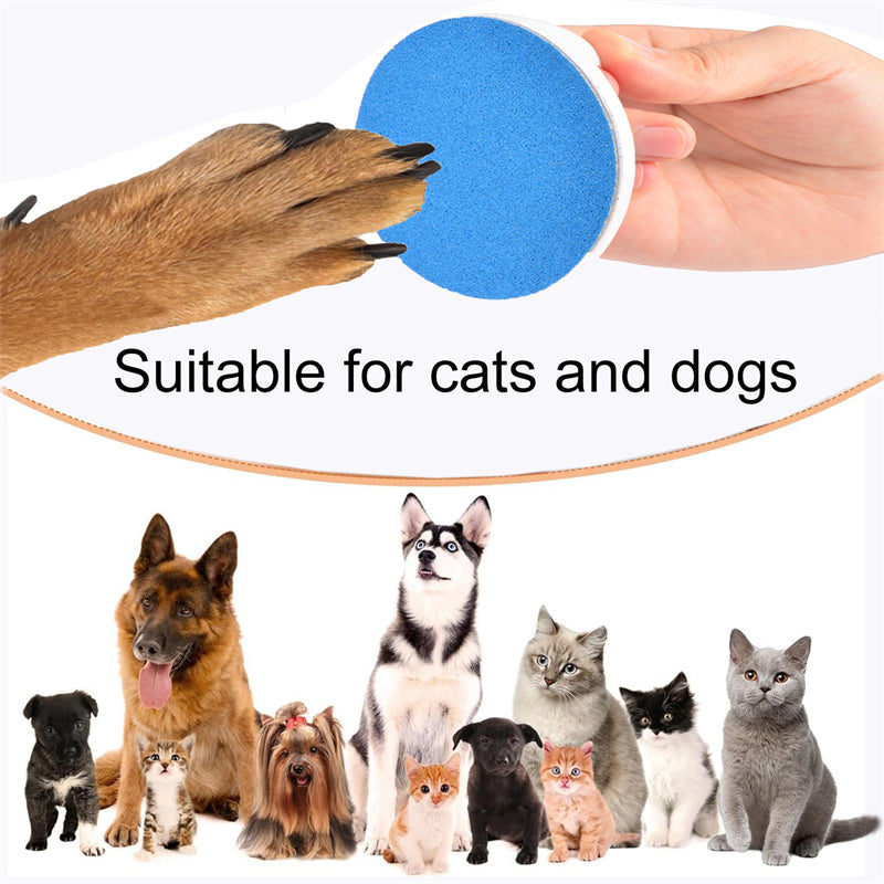 Cat Dog Scratch Board 360 Rotating Scratch Board With Treats - Pets Claw Trimmer Scratcher Dog Nails Trimmer