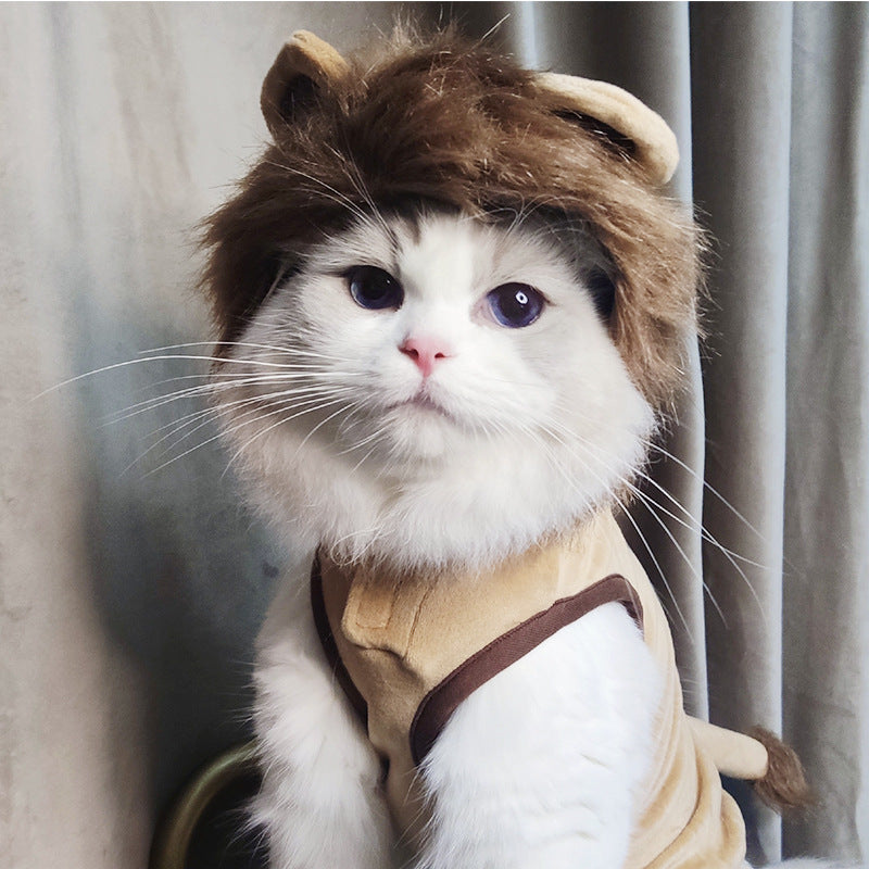 Lion Halloween Costume - Dog & Cat Clothes