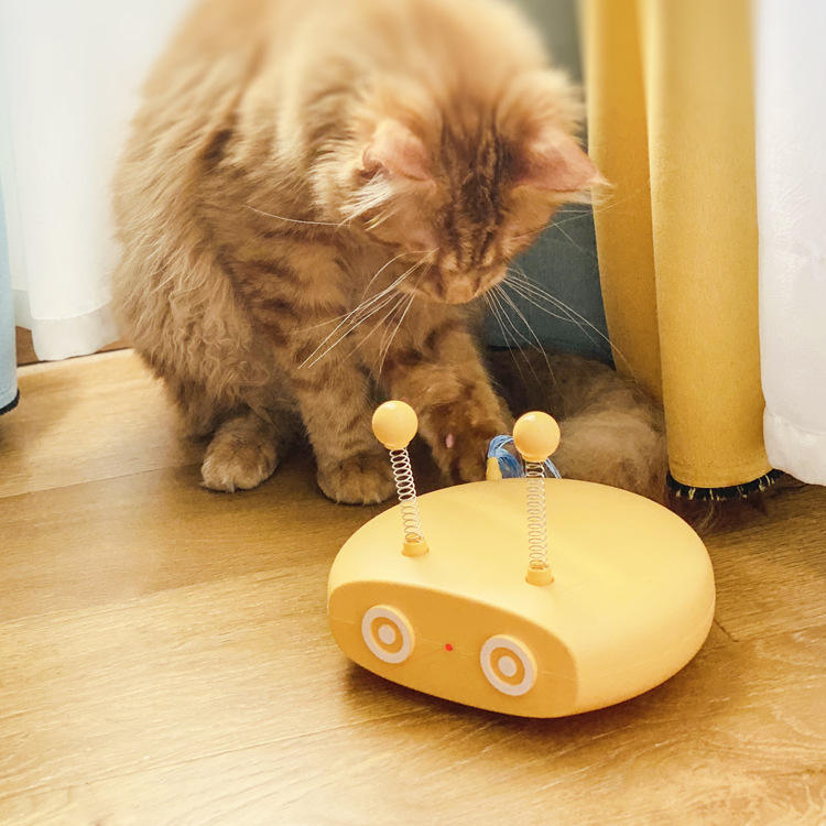 Electric Cat Interactive Toy - Teasing Robot Laser - Automatic Steering