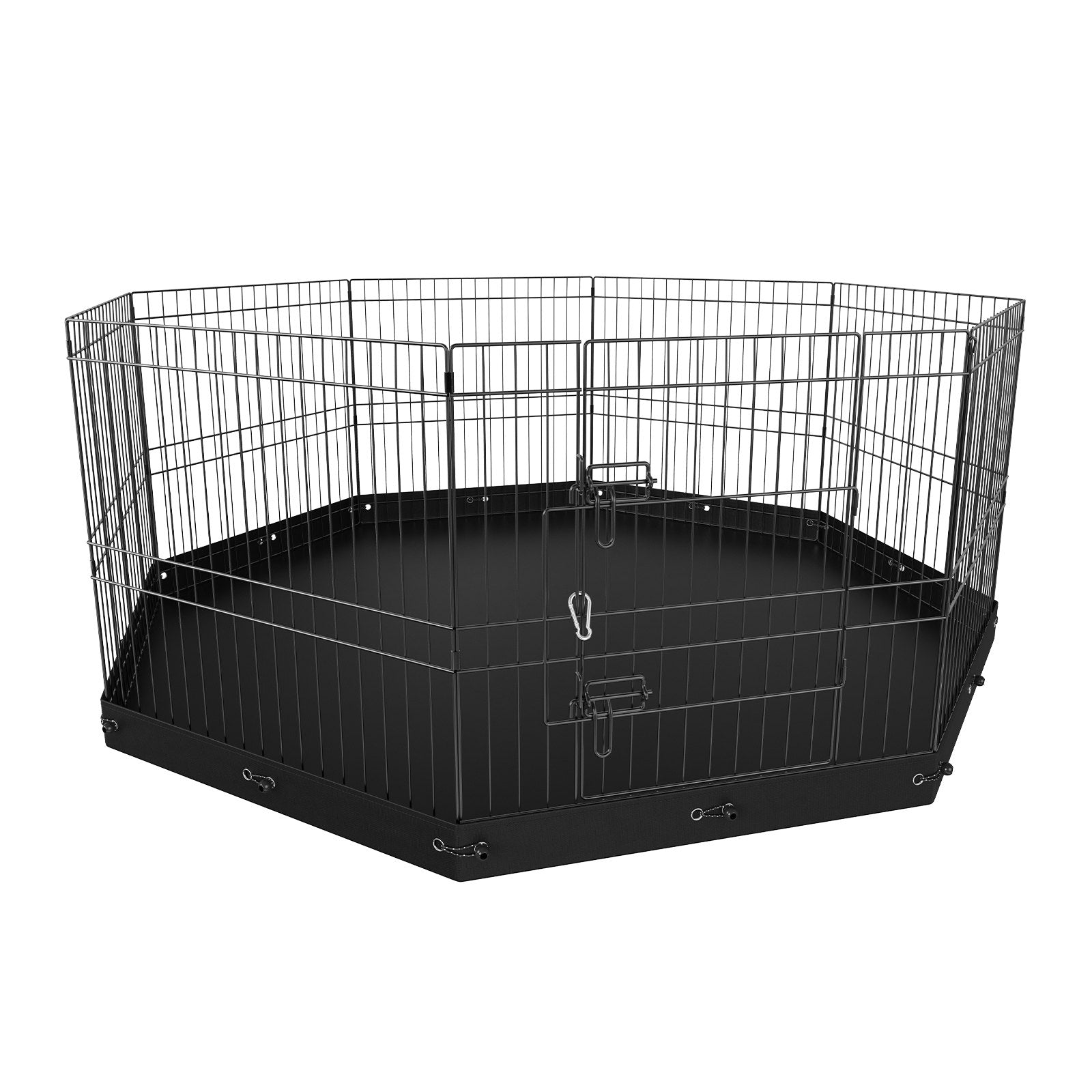 8 Panel Dog Playpen Metal with Bottom Pad (only ship inside USA)