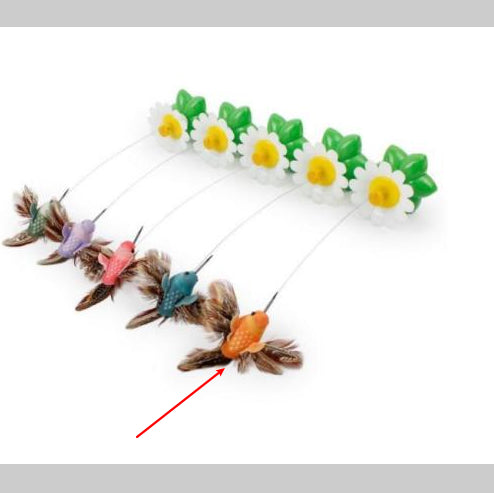 Electric Rotating Flower Cat Toy