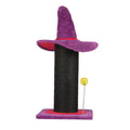 Haloween Wizard Hat Cat Scratching Post With Spring Ball Toy